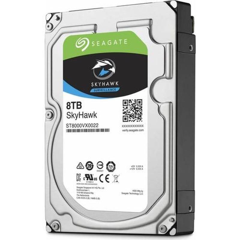 Seagate Skyhawk ST8000VX004 8Tb 7200rpm Sata3 256mb 7/24 Güvenlik Harddiski